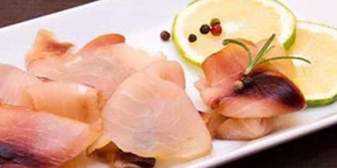 Antipasti-carpaccio di tonno 