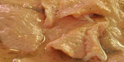 Antipasti-carpaccio di salmone  all'aneto