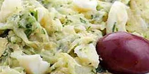 Antipasti-insalata di merluzzo