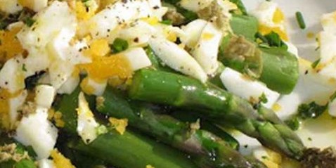 Antipasti-vellutata di asparagi
