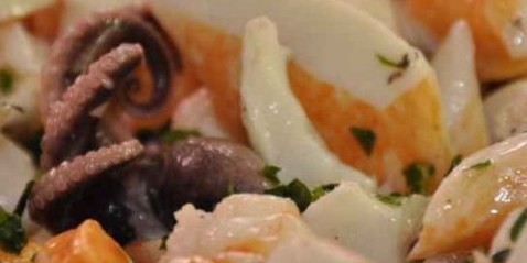 Antipasti-insalata di mare