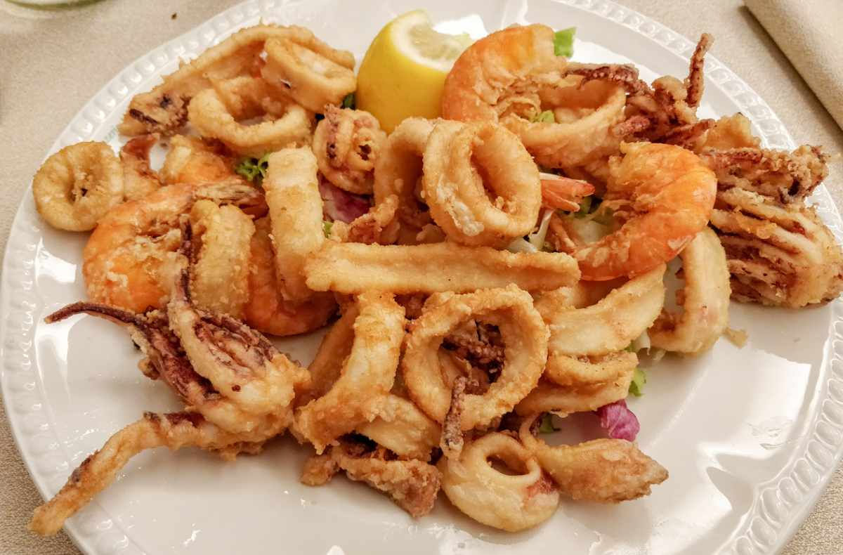 FRITTO MISTO DI PESCE biella
