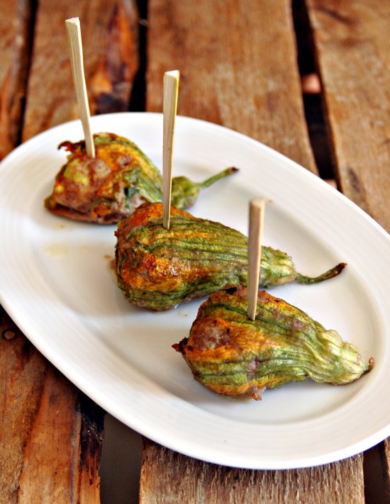 FIORI RIPIENI DI CARNE O DI MAGRO biella