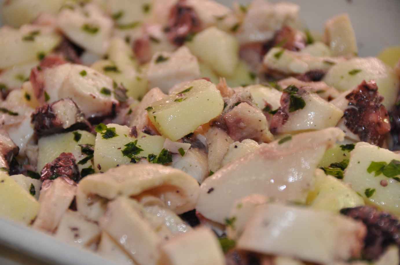 INSALATA DI POLPO CON PATATE biella