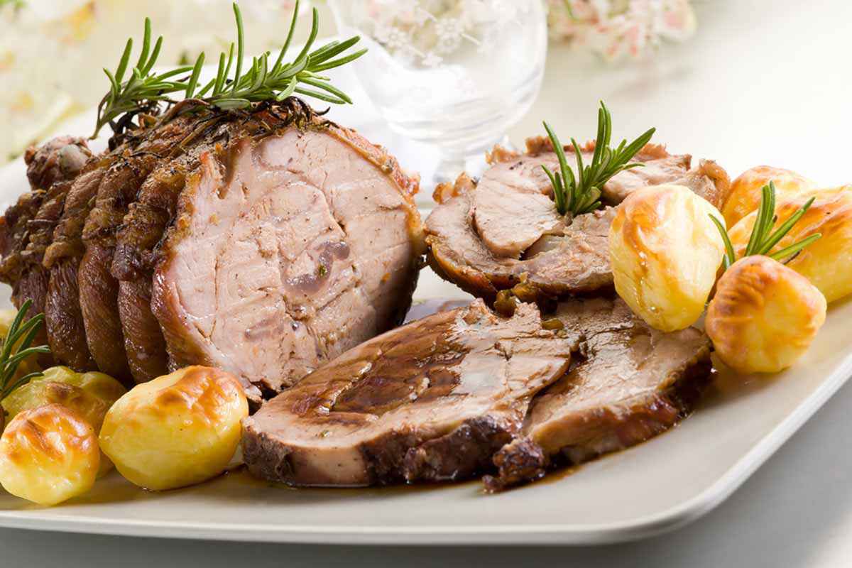 ARROSTO DI VITELLO DI PUNTA E  REALE biella