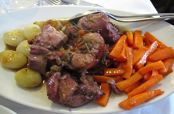 CONIGLIO AL FORNO E AL  CIVET biella