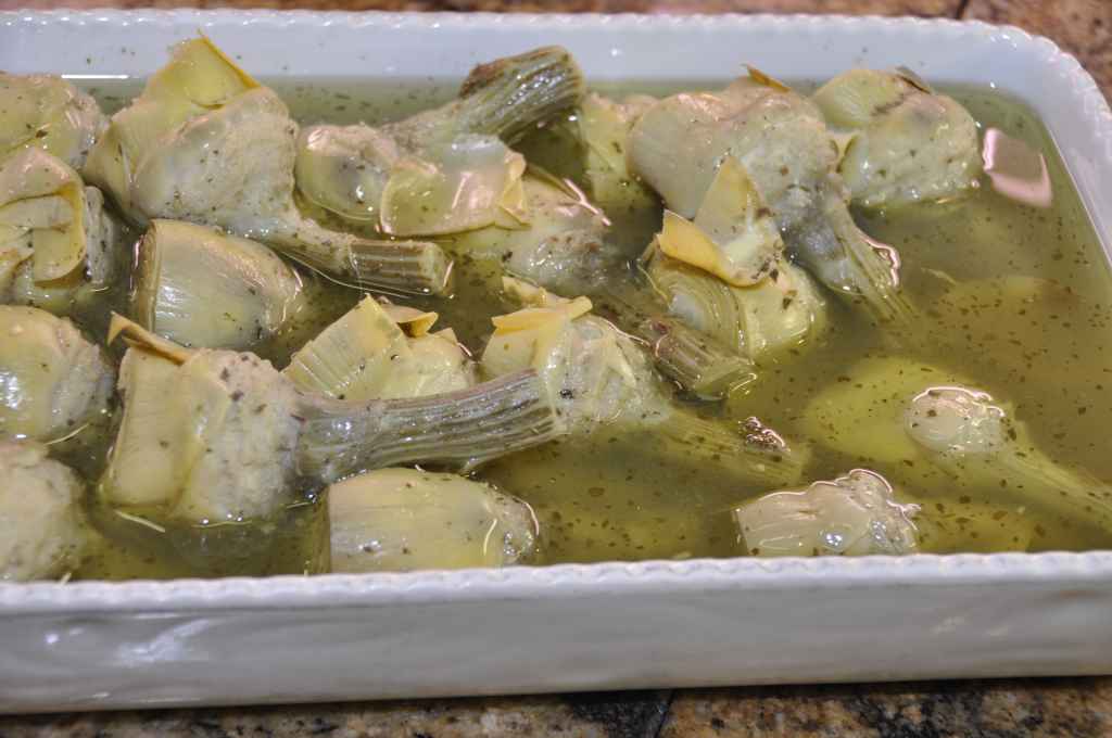 CARCIOFI SOTT'OLIO biella