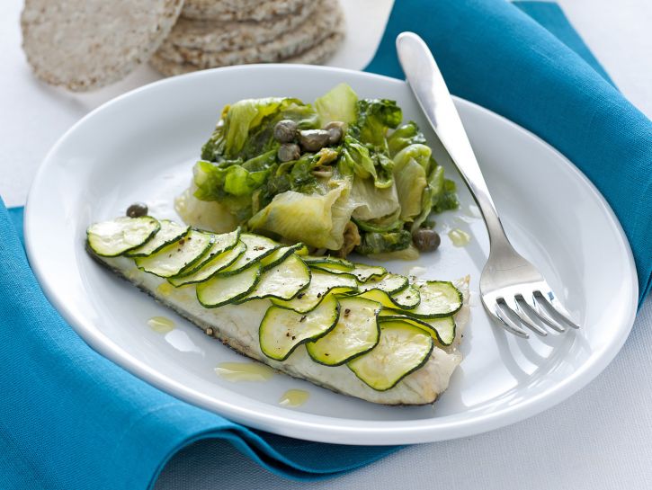 BRANZINO POMODORO E BASILICO / ZUCCHINE biella
