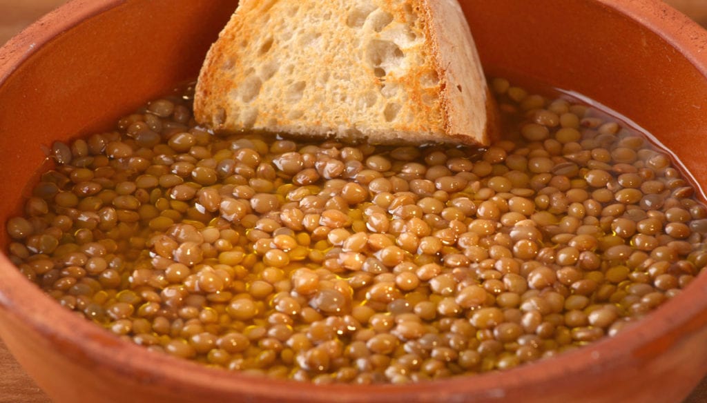 LENTICCHIE IN UMIDO biella