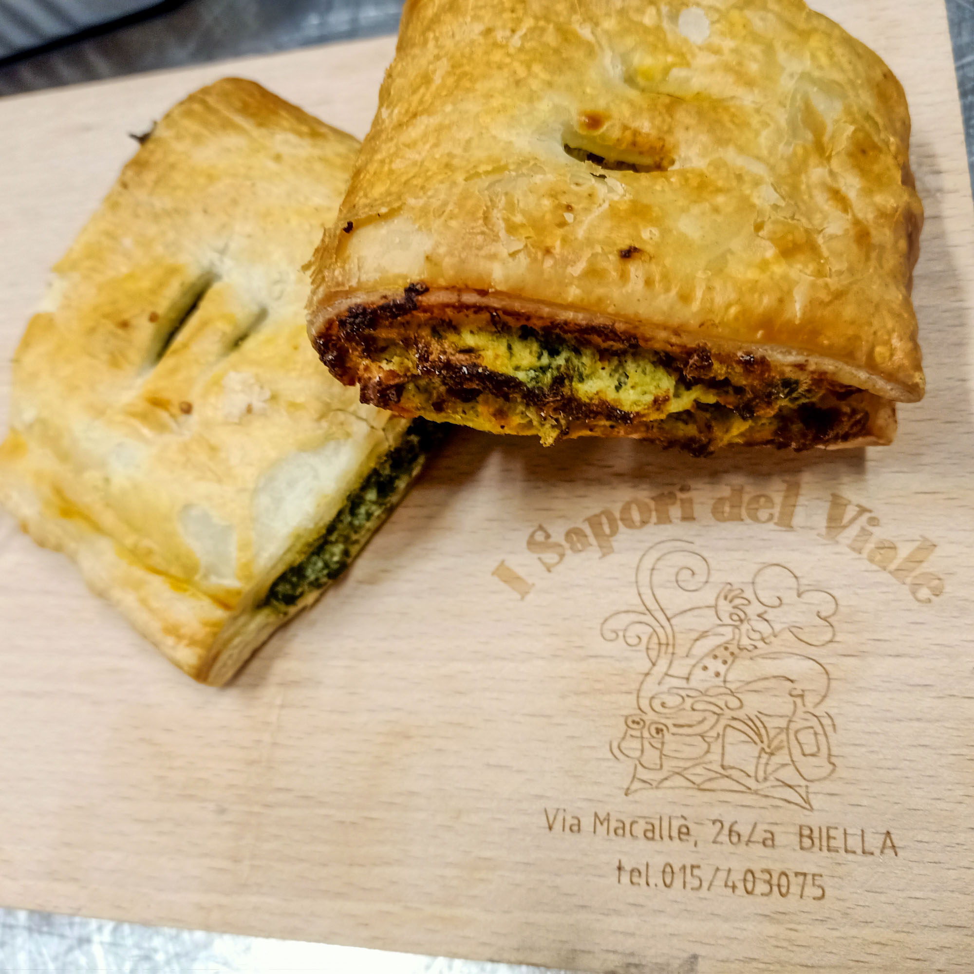 STRUDELINO DI SPINACI biella